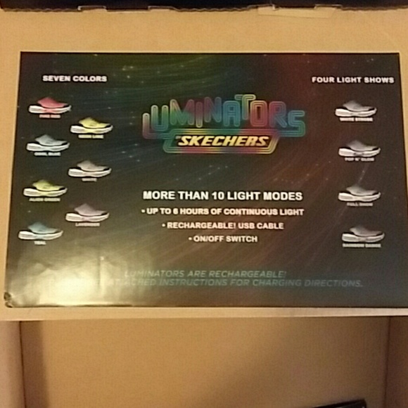 skechers luminators instructions